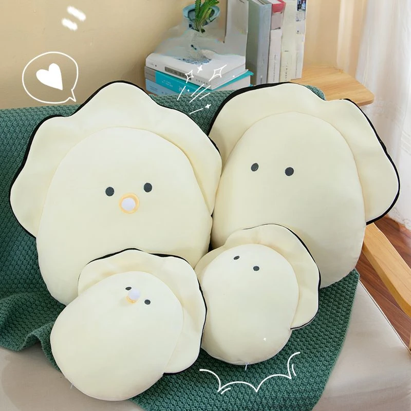 1pc 30/50/70cm Lovely Oysters Plush Toys Cute Real-life Oyster Meat Plush Pillow Sofa Sleeping Cushion Girls Bed Decor Gifts