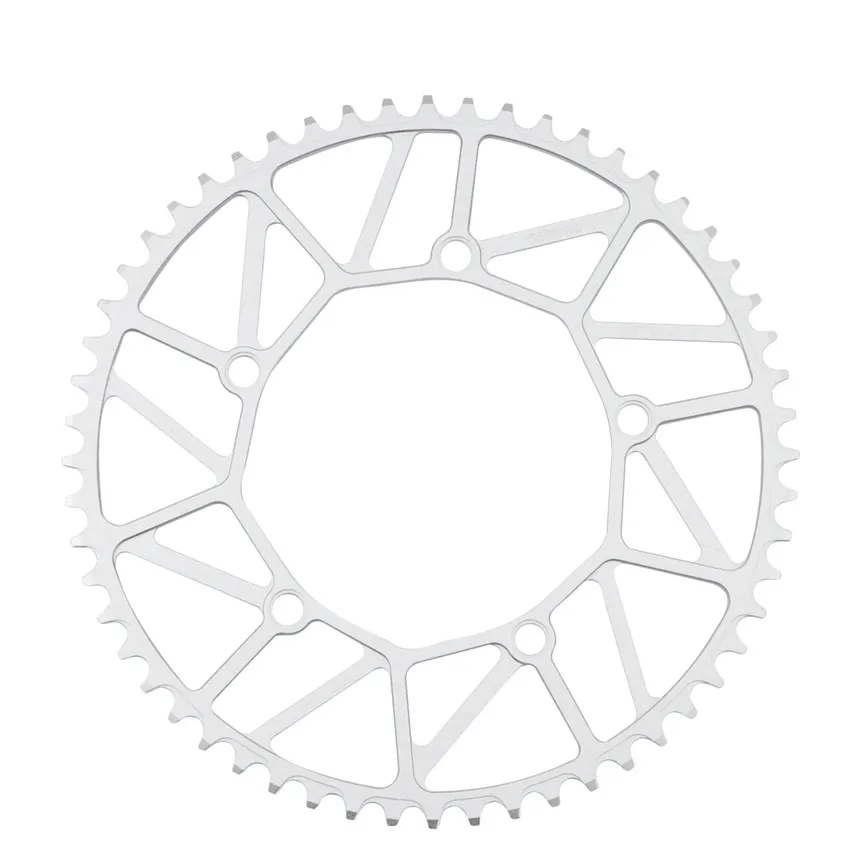 Lp litepro bicicleta dobrável estreita dentes largos 130bcd chainring 46 48 50 52 56 58t roda dentada liga de alumínio bmx bicicleta cárter