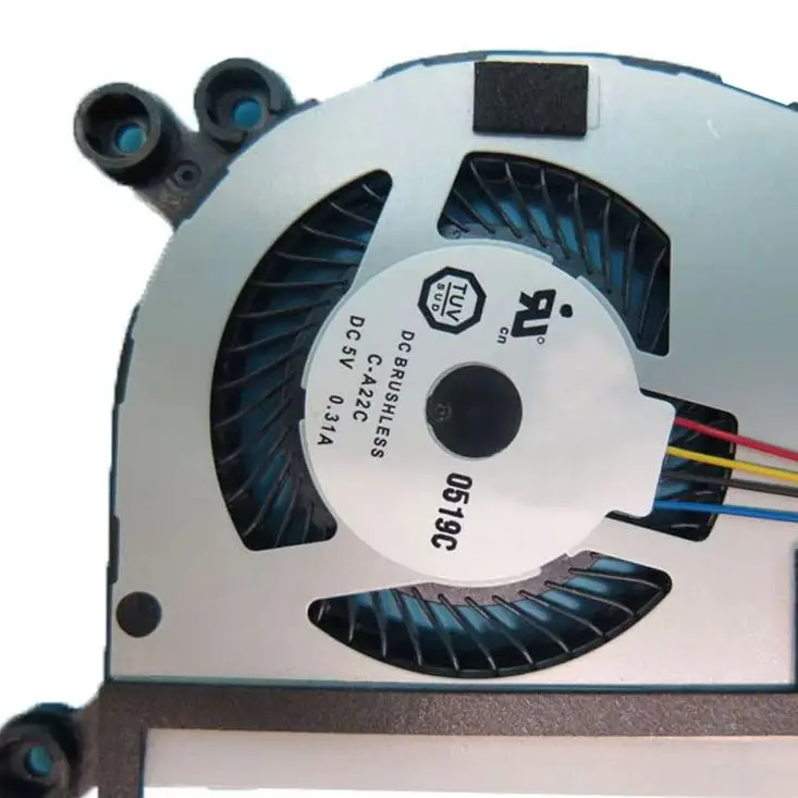Вентилятор охлаждения ноутбука C-A22C 4PIN DC 5V 0.31A, новый для LG 17Z990 17Z995 15Z990 13Z980 14Z980 14Z990