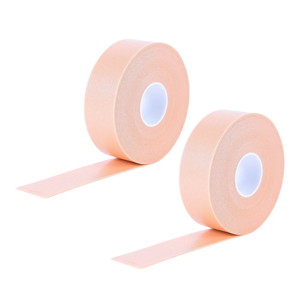 2 rotoli di adesivi per cuscini sul tallone posteriori, cuscinetti in spugna, antiscivolo, resistenti all'abrasione, per la cura dei piedi, inserti per scarpe, donne, uomini, bambini
