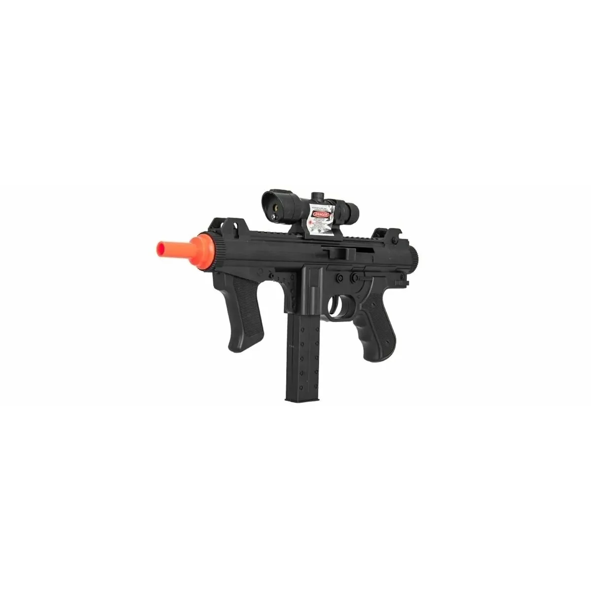 us- Spring-powered Mini SMG Rifle Tactical Airgun Pistol Laser 6mm BB- Model gun perfect for gift-giving