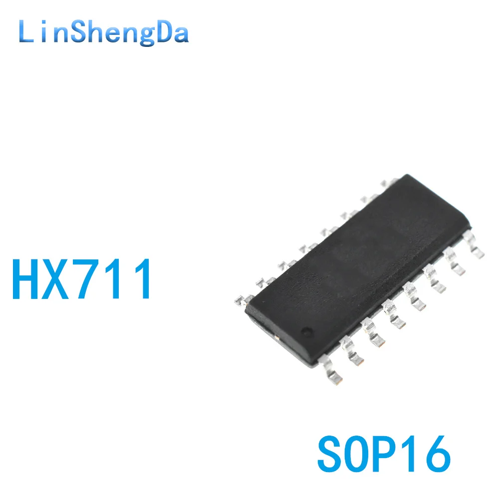 10PCS HX711 SMT SOP16 24 bit Precision Sensor Electronic Scale Special Chip IC