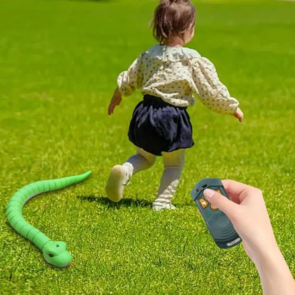 

Scary Induction Snake Reptile Remote Control Snake Toy Electronic Prank Toy Portable Kids Snake Toy Stage Performances