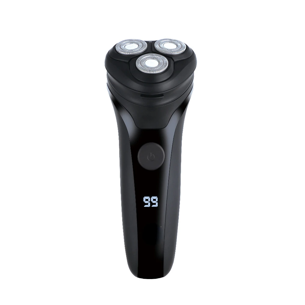 

3 Cutter Head Ipx6 Waterproof Rechargeable Household Portable Electric Shaver