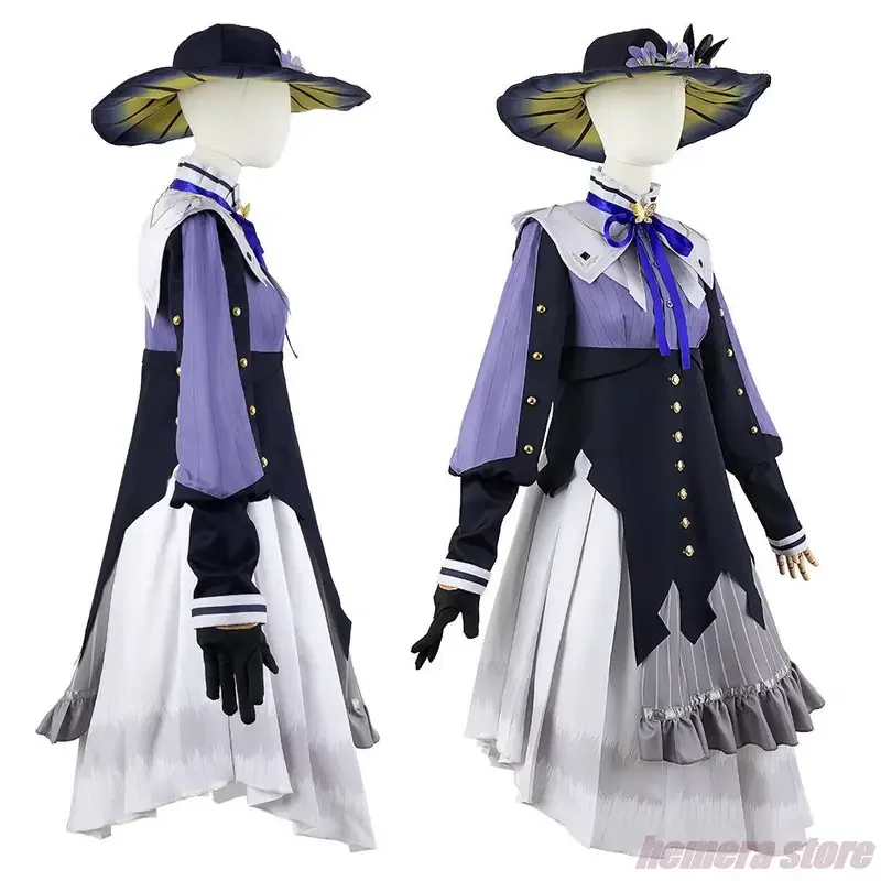 Spiel pjsk yoisaki kanade lolita Kleid Cosplay Kostüm Halloween Outfits Frauen Kleid Projekt Sekai Anime Anzug