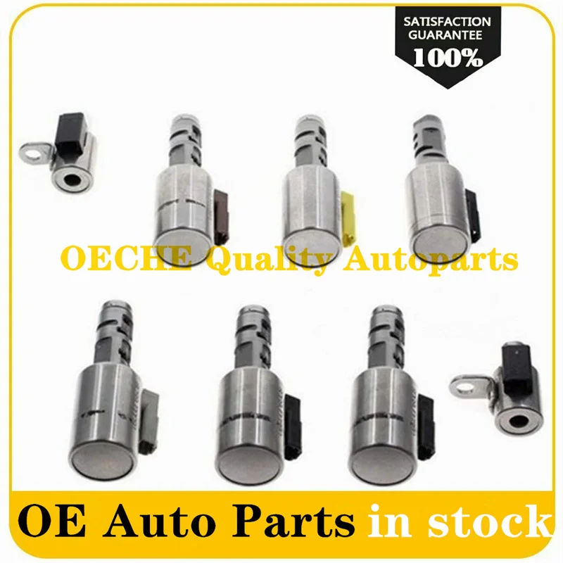 Set 8 Pcs  09G TF-60SN/TF60SN 09GTF60SNTF60SN 6-speed Trans Solenoid Kit for V-W Audi Mini*8 2003-on