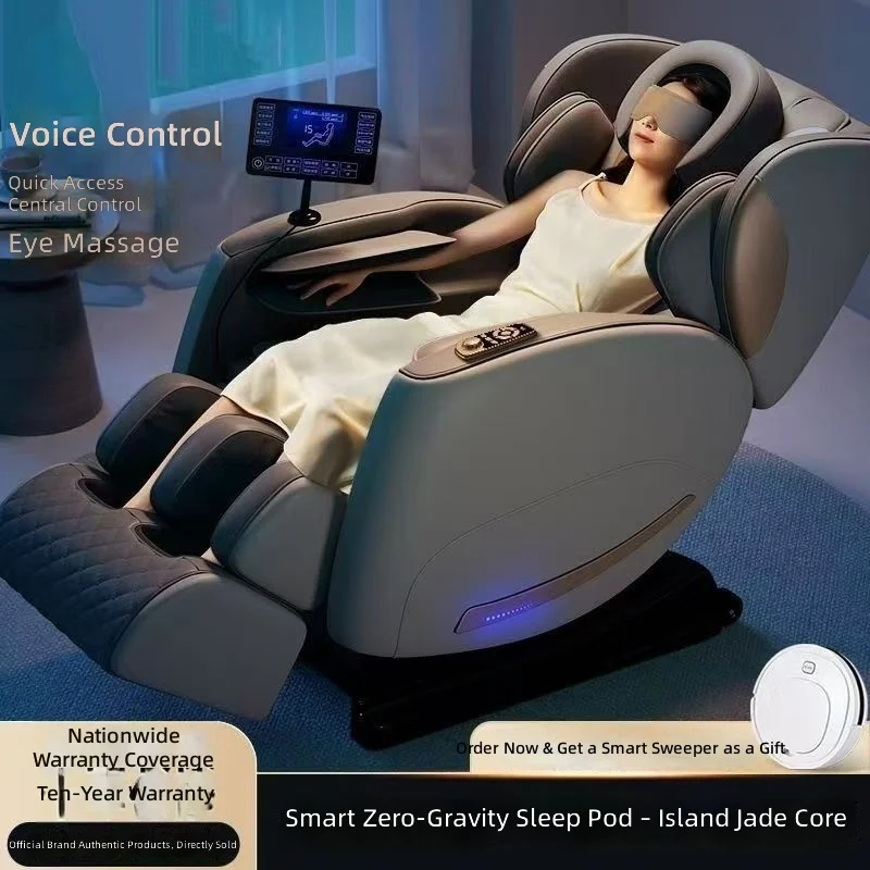

Space Capsule Massage Chair, Electric Adjustable Recliner, Zero Gravity Full Body Multifunctional Massager