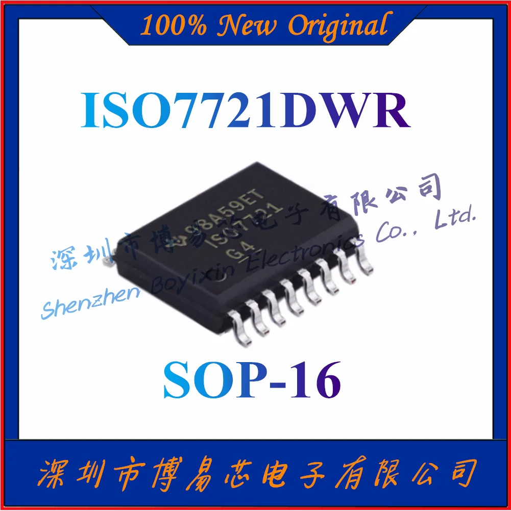 100% ISO7721DWR Original Product SOP-16