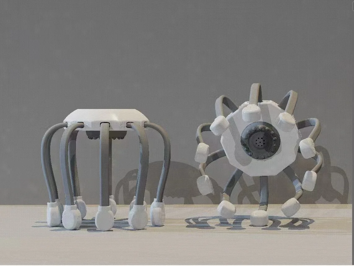 High quality 5 model octopus head massager vibration scalp massager relax head scalp massager