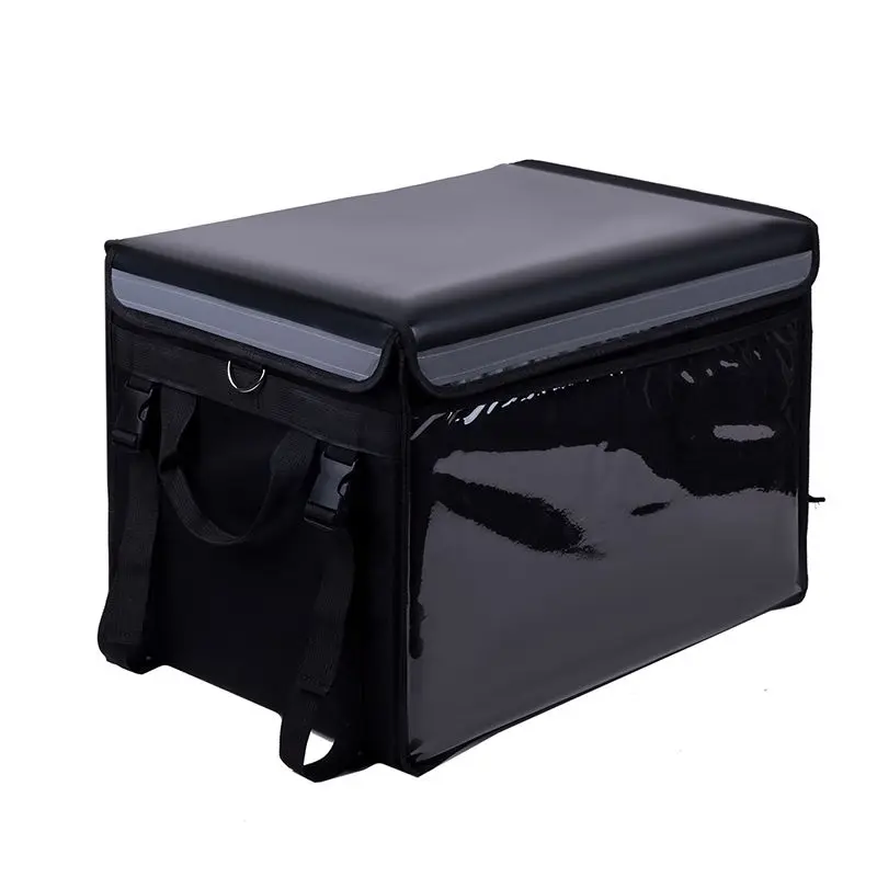 Food Delivery Box Insulated Cooler Bags 48L Waterproof Takeout Lunch Fresh Refrigerator Waterproof Fast Food Delivery Bag