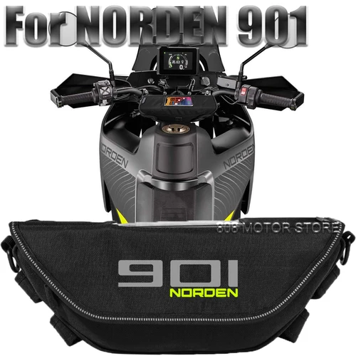 Bolsa de herramientas para accesorios de motocicleta Norden 901 norden 901, impermeable y a prueba de polvo, práctica bolsa de manillar de viaje