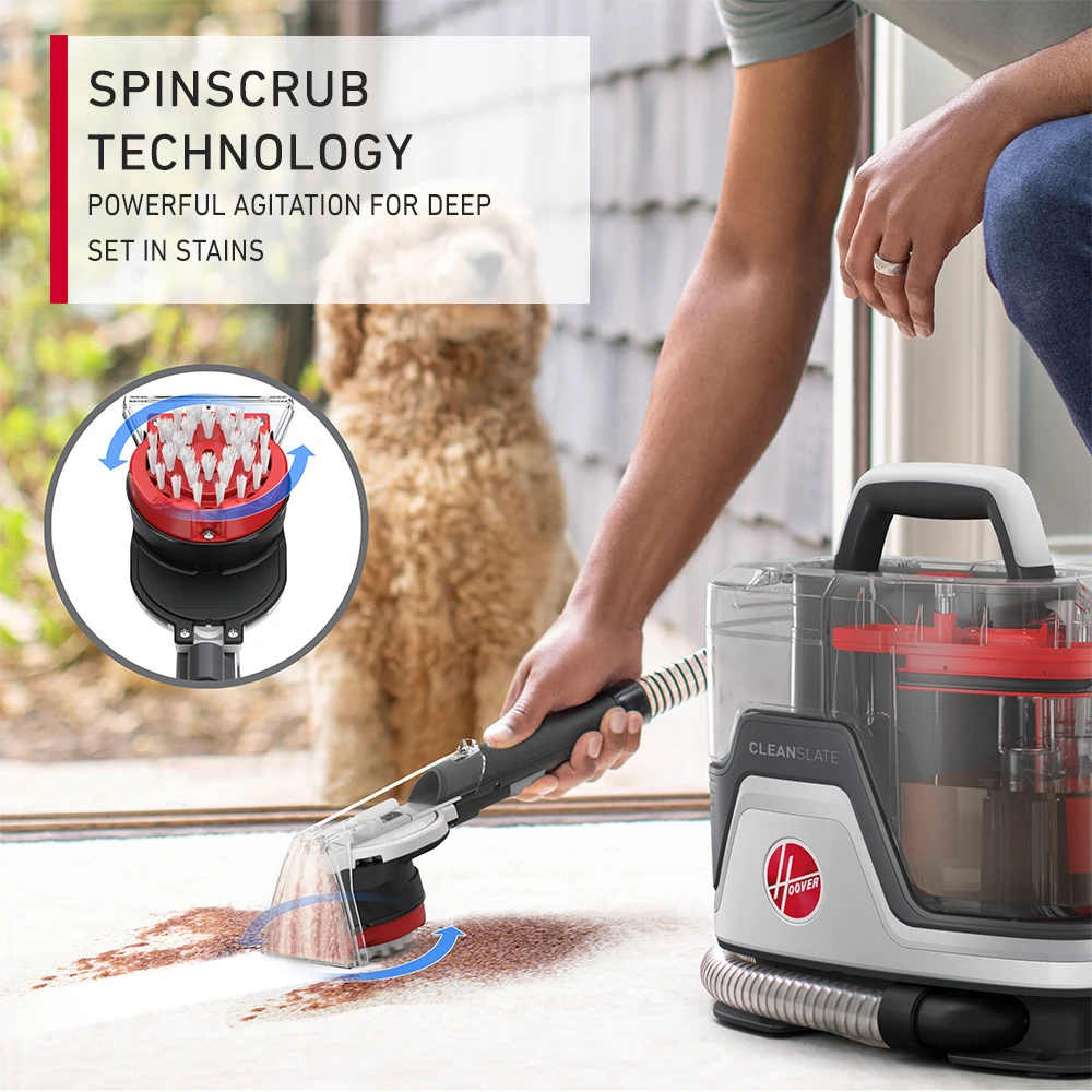 مكنسة هوفر كلينزليت الكاملة مع تنظيف عميق قوي مع أدوات متعددة الاستخدامات محمولة للسيارة المنزلية والسجاد