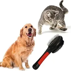 Double-Side Pet Grooming Comb Bathing Clean Brush Cat Dog Dematting Comb For Long Short Hair