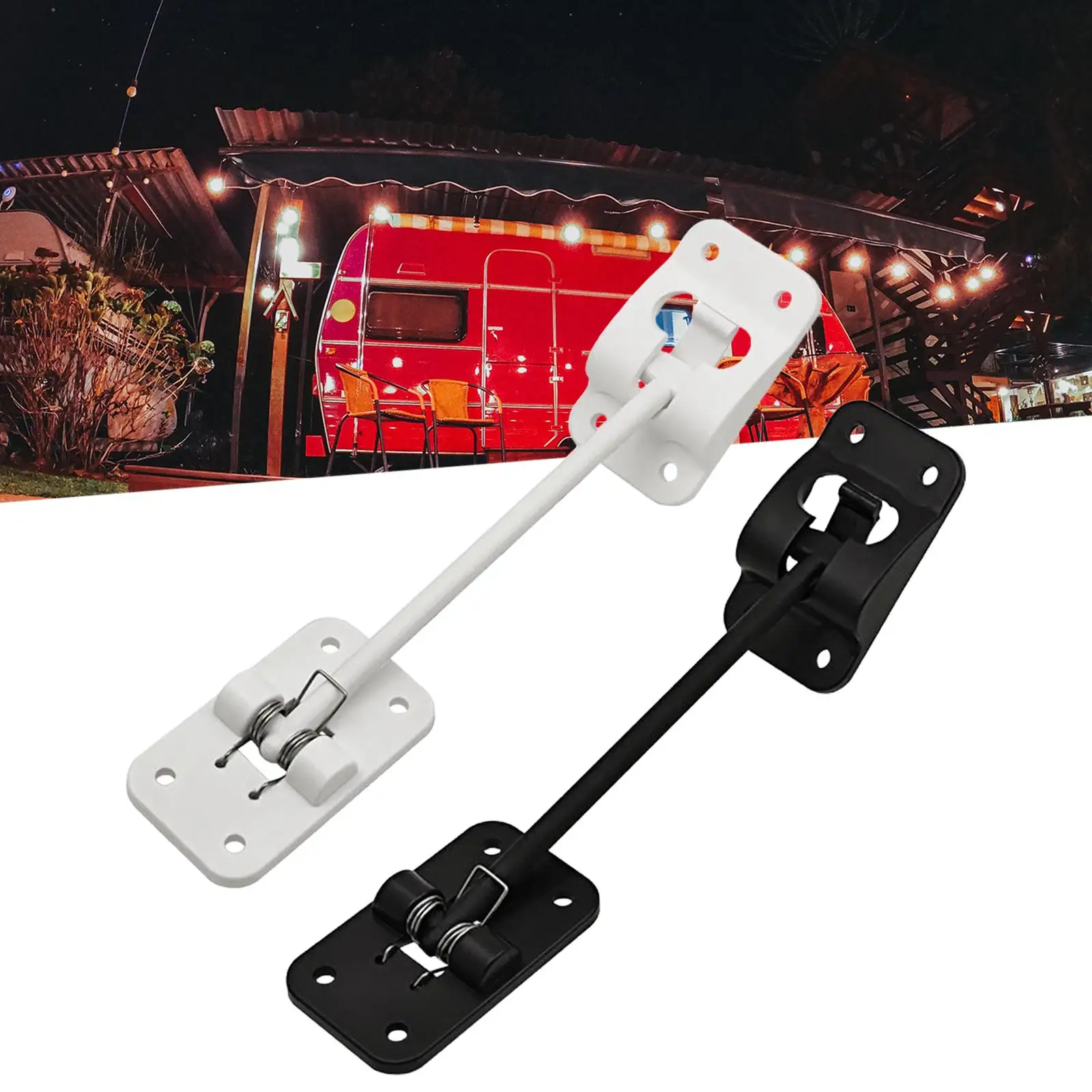 RV Door Holder Good Toughness Exterior Door Hold Hook for Cargo Trailer
