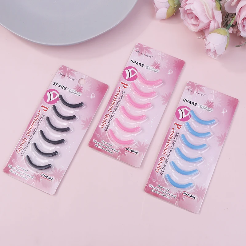 Eyelash Curler Replacement Strip Portable Rubber Flexible Replacement Pads Eye Makeup Accessories