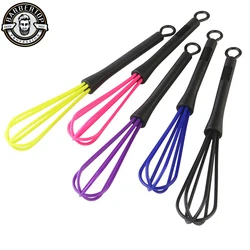 Crema de plástico para peluquería, varilla agitadora de mezcla de colores, cepillo para teñir el cabello, herramientas de estilismo para salón, accesorios de peluquero profesionales
