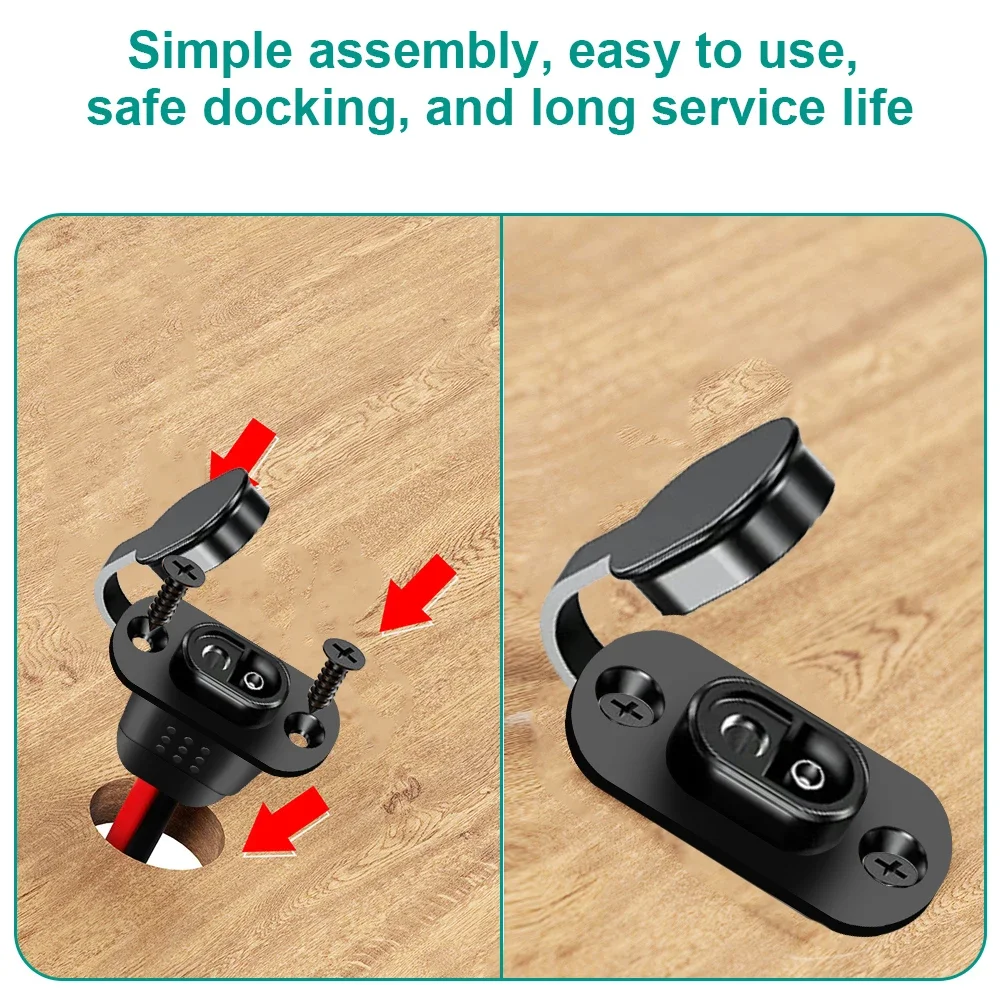 12/18AWG SAE Quick Connector Harness Waterproof SAE Extension Cord Sidewall Port for Solar Panel Generator Battery Charger image 6