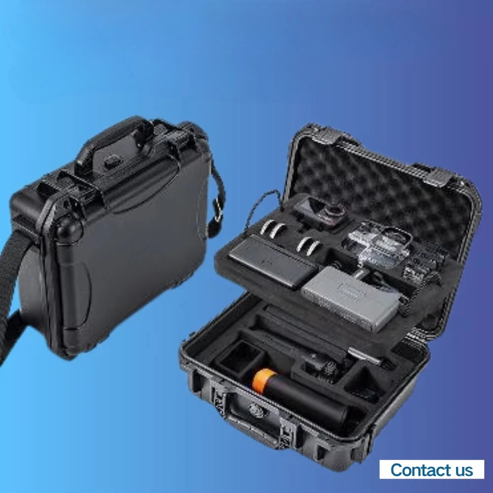 Dual Layer Case fit for Dji Action 6 Hard Shell Eva Foam Shockproof Waterproof Camera Storage Bag Accessories