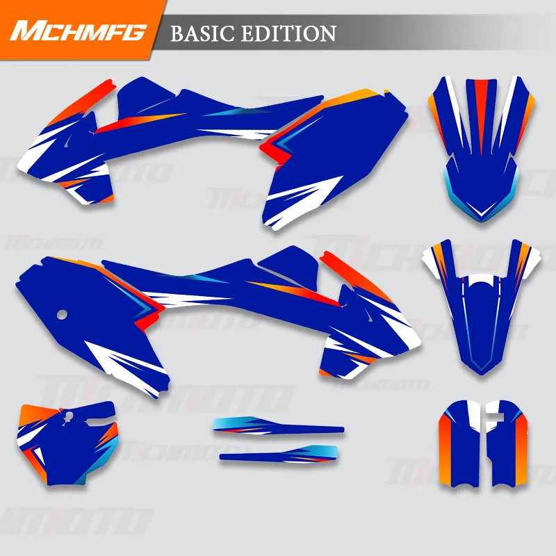 MCHMFG Custom Graphics Decal Sticker For KTM SX65 2016 2017 2018 2019 2020 2021 2022 2023 MC65 2021 2022 Number Name Custom