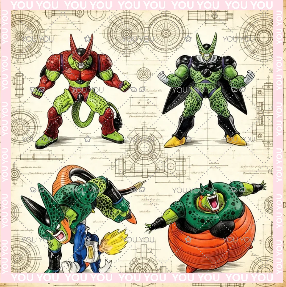 

Оригинальная коллекционная фигурка-статуэтка Bandai Dragon Ball: Селл и Вегета (персонажи аниме) в оригинальной коробке, в наличии