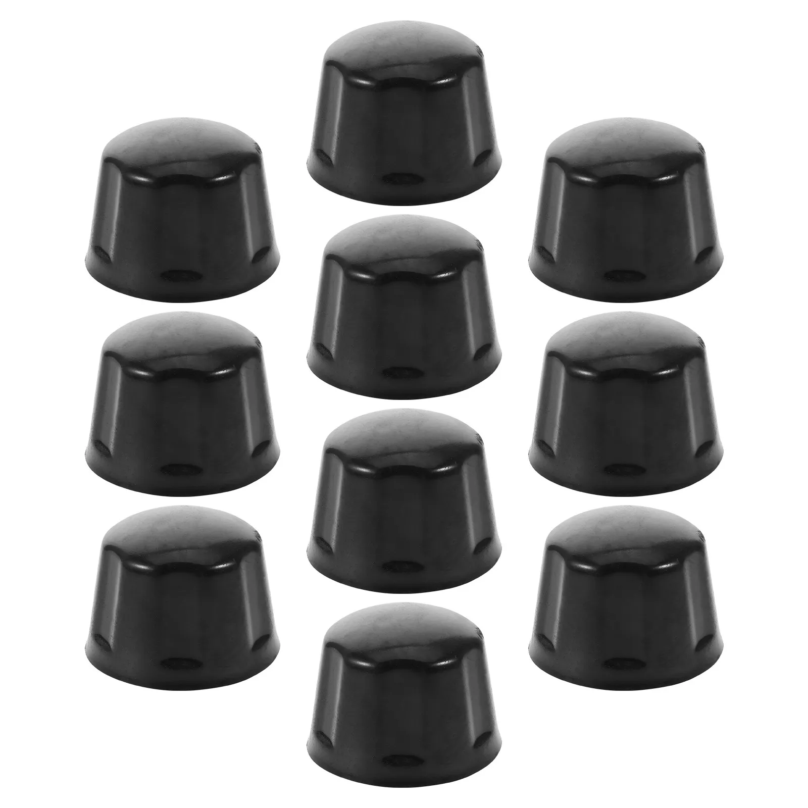 

10Pcs Replacement Rubber Wheel Hub Caps for Atv Go Kart Golf Cart Tire Hub Covers All- Dust Debris Protection