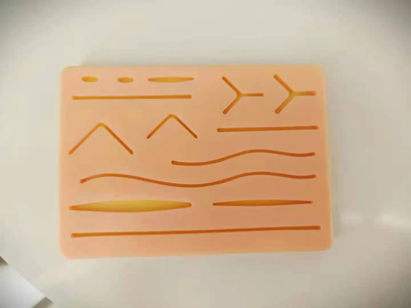 Surgical Suture Module Silicone Model Practice Medical Students Surgical Practice Wound Suture Skin