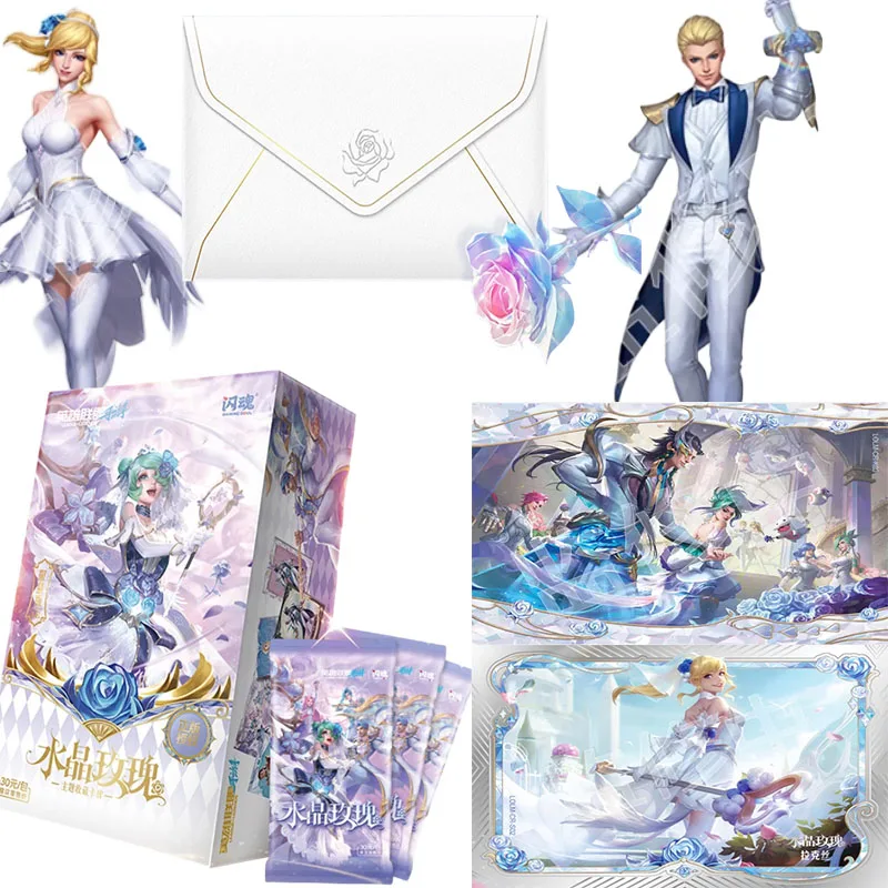 genuine-limited-crystal-rose-theme-flash-soul-game-cards-league-of-legends-wild-rift-popular-game-peripheral-collectibles