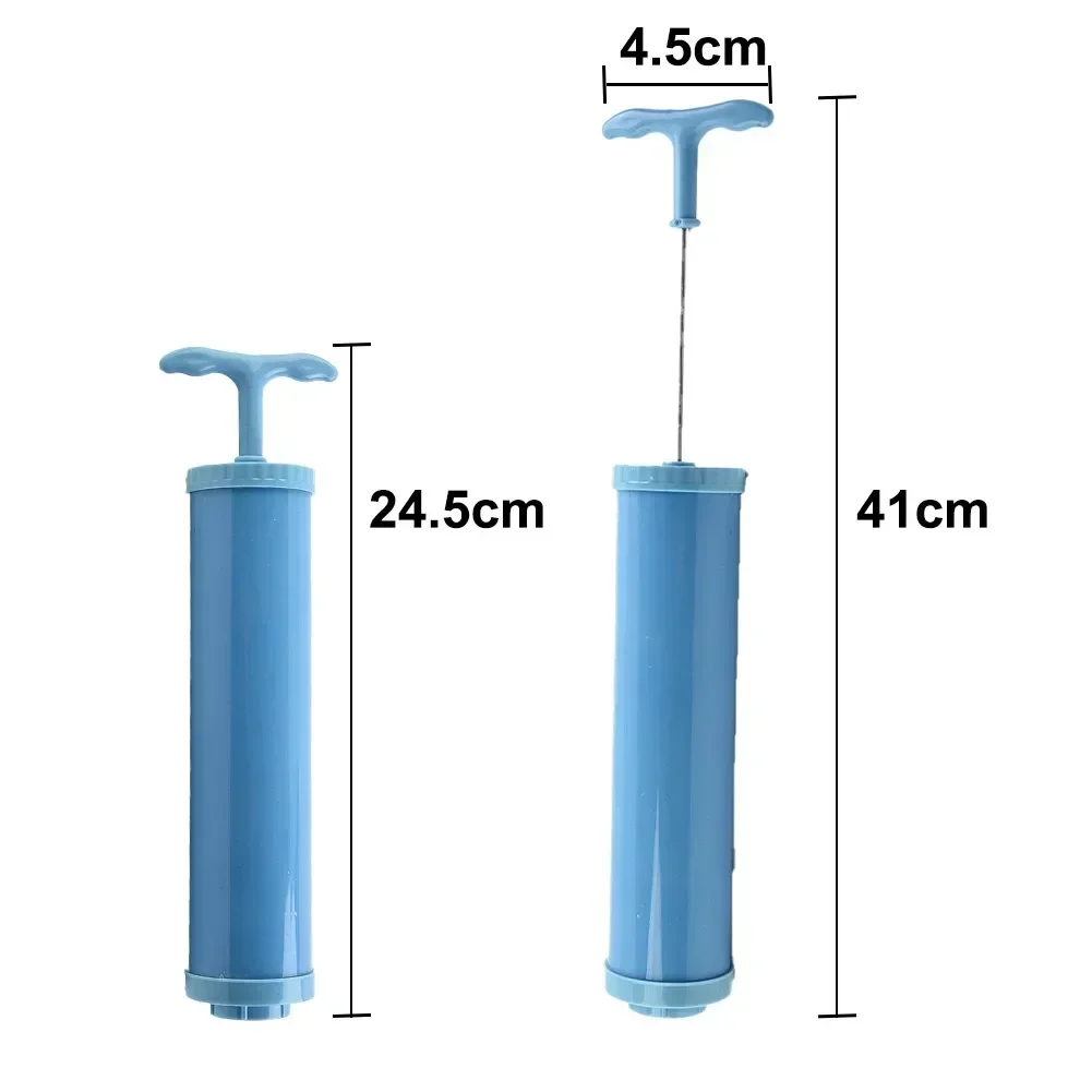 1PC Vacuum Bag Pump Suction Air Extractor Compressed Space Saving Clothes Storage  Against Water, Moisture, Bugs, Moths Parts