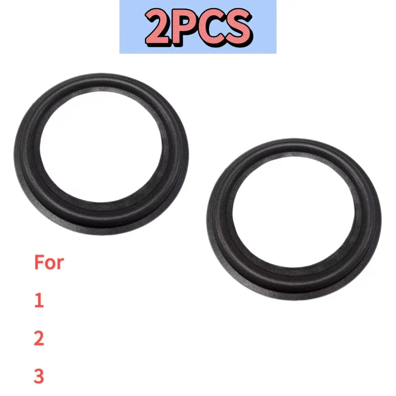 For Epicure 1 2 3 Speaker Foam Repair Folding Edge Ring （2pcs）