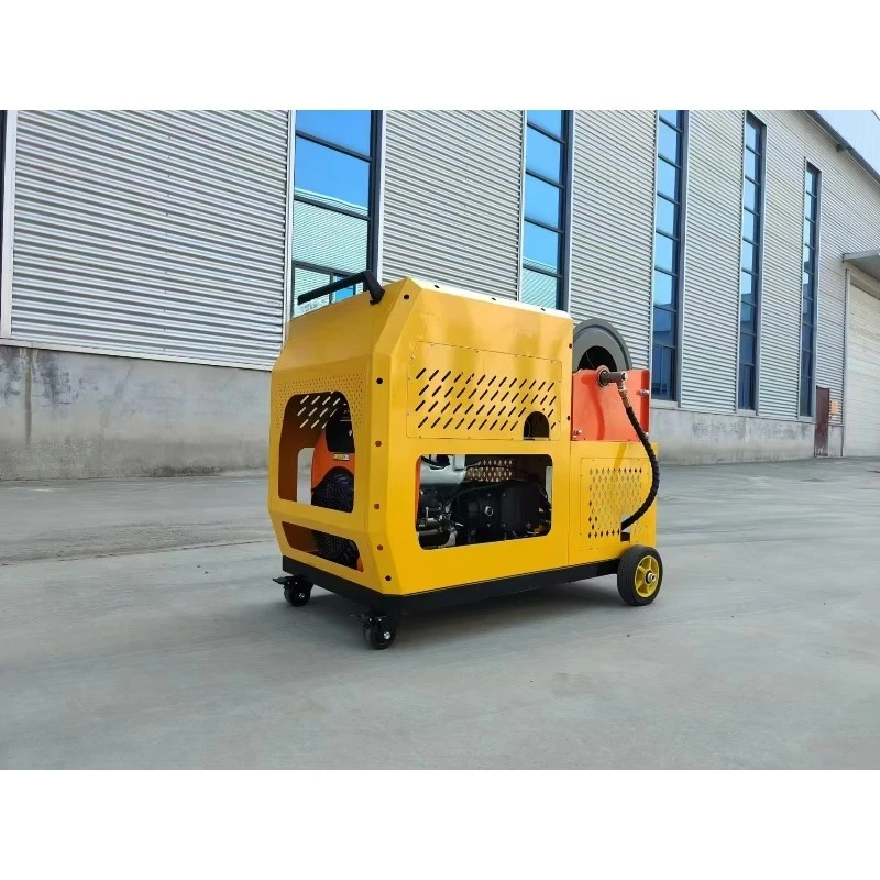 180Bar Pipe Dredging Drain Cleaning Sewer Snake Machine Sewer Cleaner 45L Flow