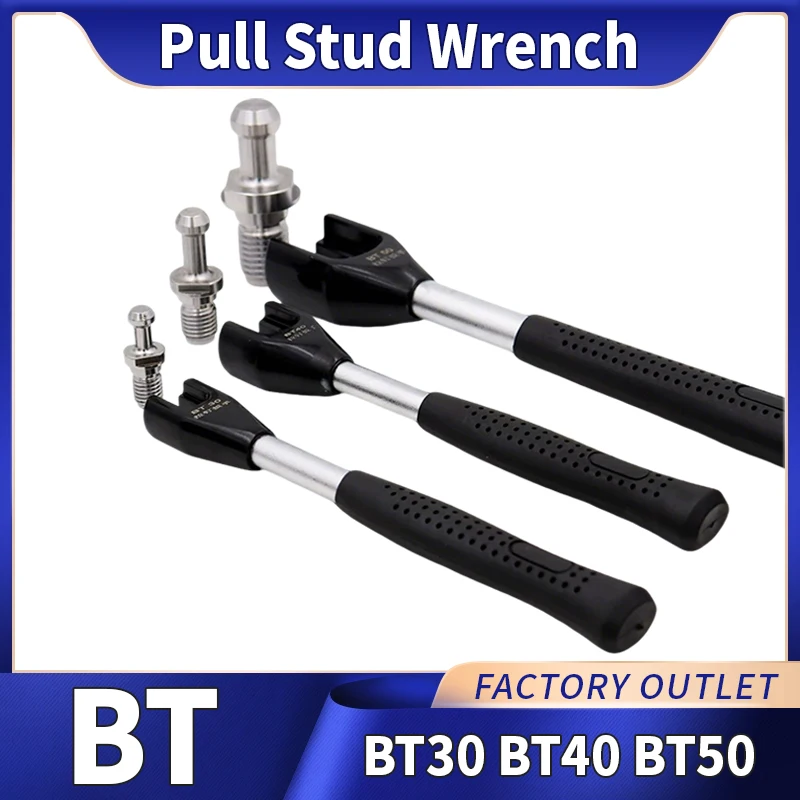 1pcs BT30 Pull Stud Key Spanner BT30 BT40 BT50 for Tightening Up The  Blind Rivet High-end Tool Wrench ER Nut Wrench Pull