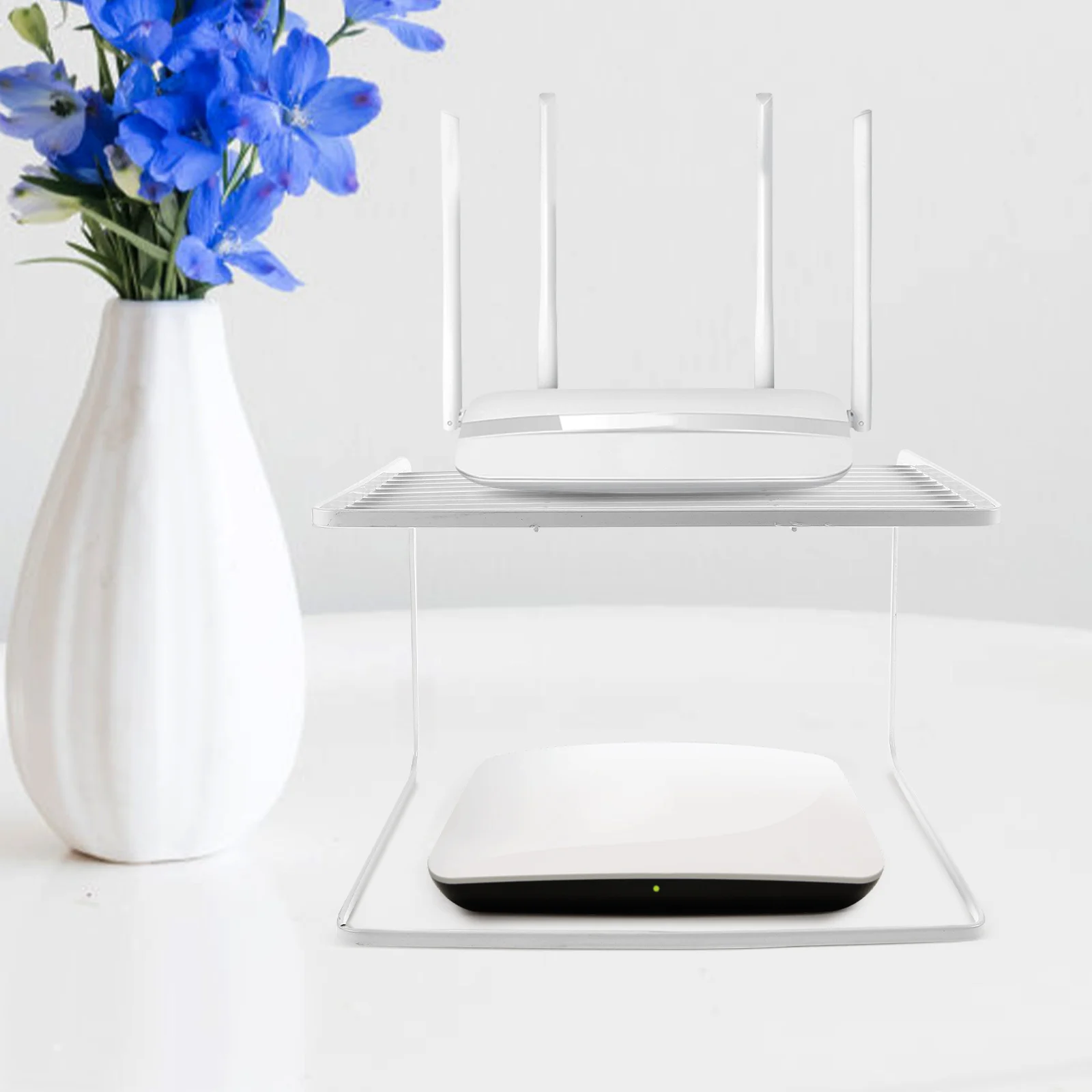 

Organizer Multi-layer Storage Rack Router Holder Household Desk Bracket Organiser