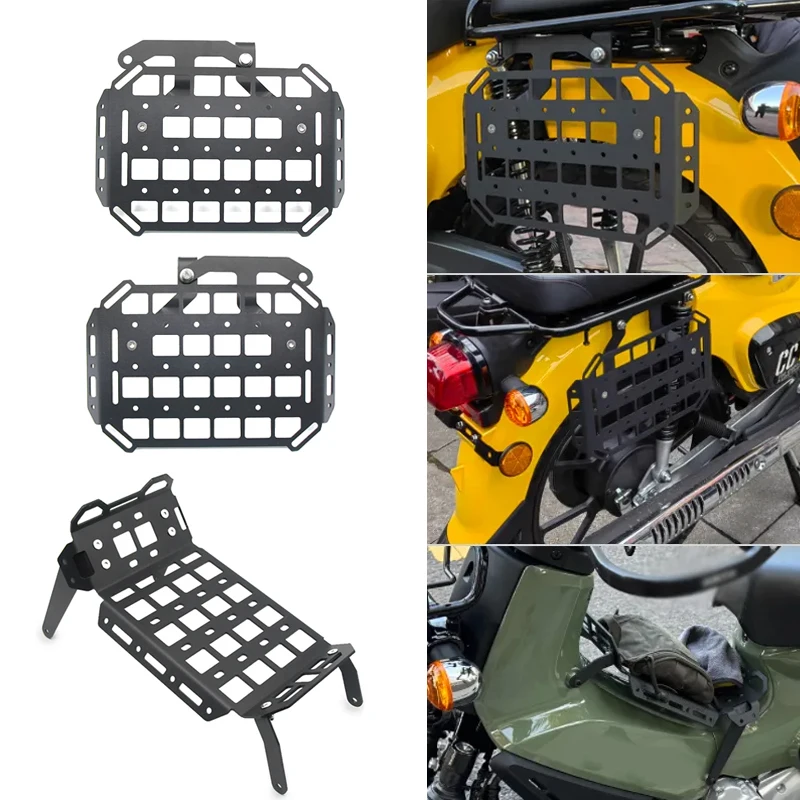 Fit For Honda Cross Cub 110 CC110 2023 Motorcycle Saddlebag Bent beam storage rack Luggage Rack CUB110 CC110 Accessories