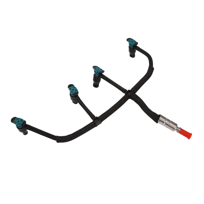 

5X Automobile -Crude Oil Oil Return Pipe Hose Fuel Injector For Land Rover Freelander 2 2.2 TD4 LR051528 LR051528