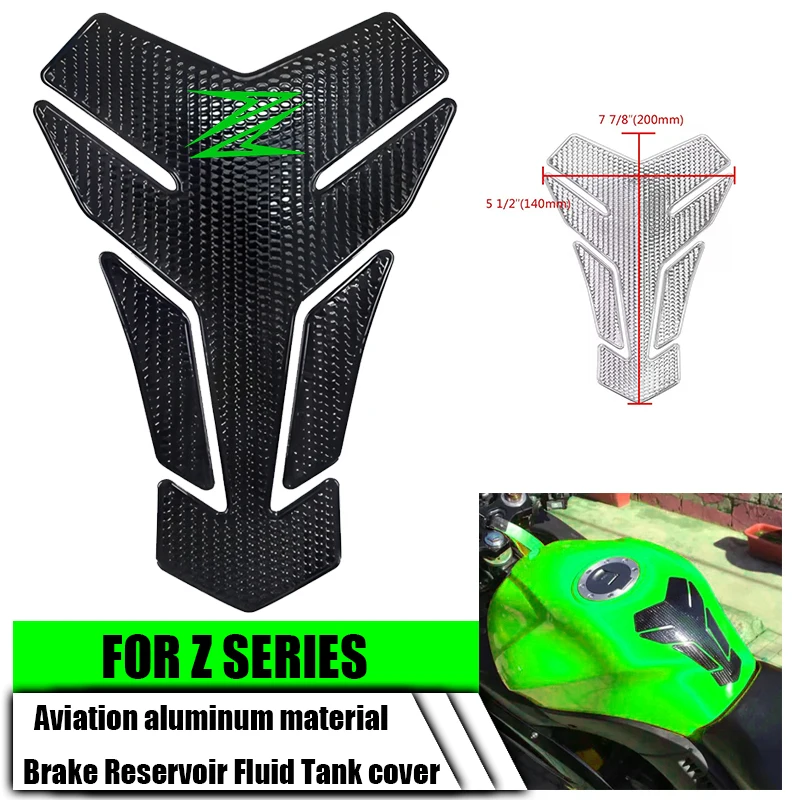 For Z250 Z300 Z400 Z500 Z650/RS Z750 Z800 Z900/RS Z1000 Z H2 3D fuel tank sticker cover pad motorcycle decorative decal sticker