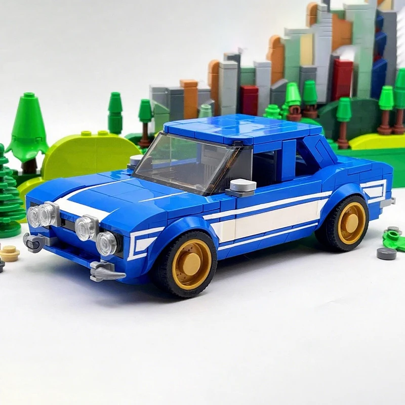 

475 шт. MOC встроенный прочный эскорт Mk1 City Champion суперкар строительный блок Рождественский подарок игрушка для развития терпения и концентрации