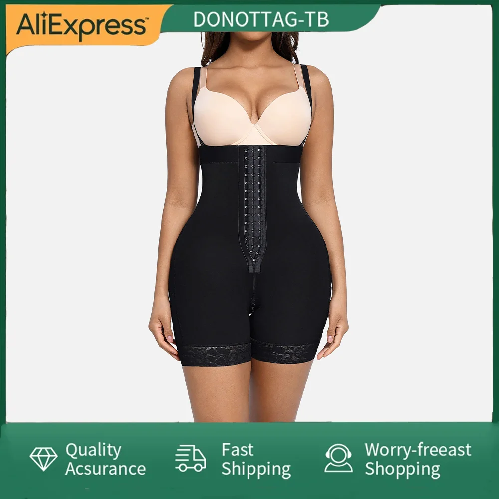 Woman High Waist Tummy Control Shapewear Butt Lifter Body Shaper Hourglass Figure Fajas Colombianas Stage 2 Bbl Post Op Surgery