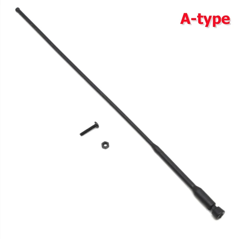 Antenna di simulazione in nylon 1/8 1/10 RC Crawler Auto Linea di segnale decorativo per Axial SCX10 Traxxas TRX4 D90 CC01 Parti di aggiornamento