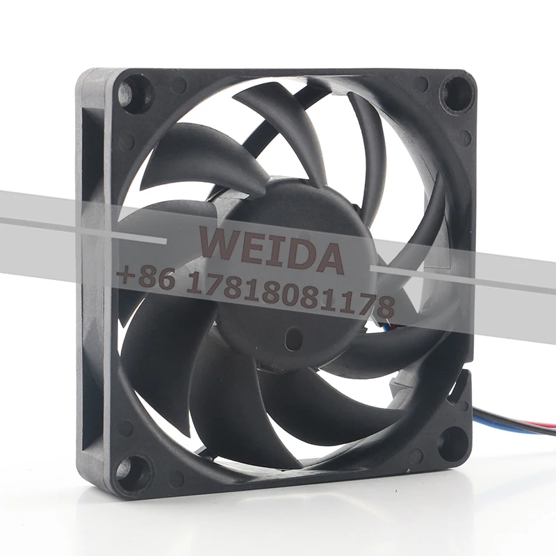 7CM Delta 0.24A 12V 7015 70X70X15MM AUB0712MB-R00 Projector CPU Ultra-quiet Inverter Three-wire Cooling Fan