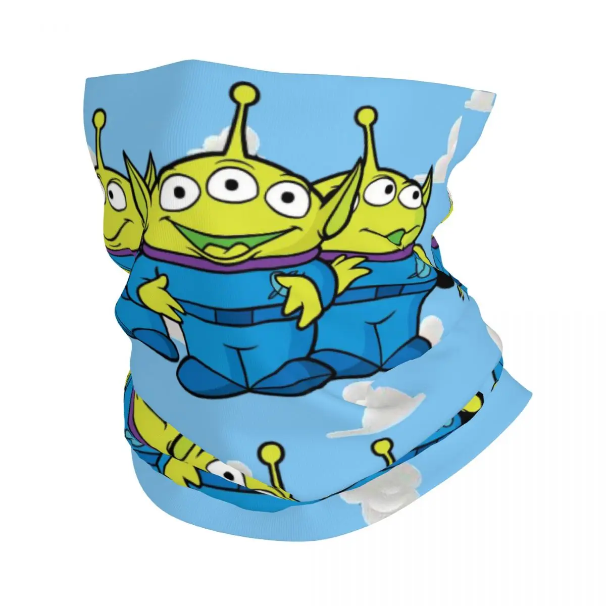 

Custom Toy Story Aliens Winter Headband Neck Warmer Women Men Hiking Camping Tube Scarf Animation New Face Bandana Gaiter