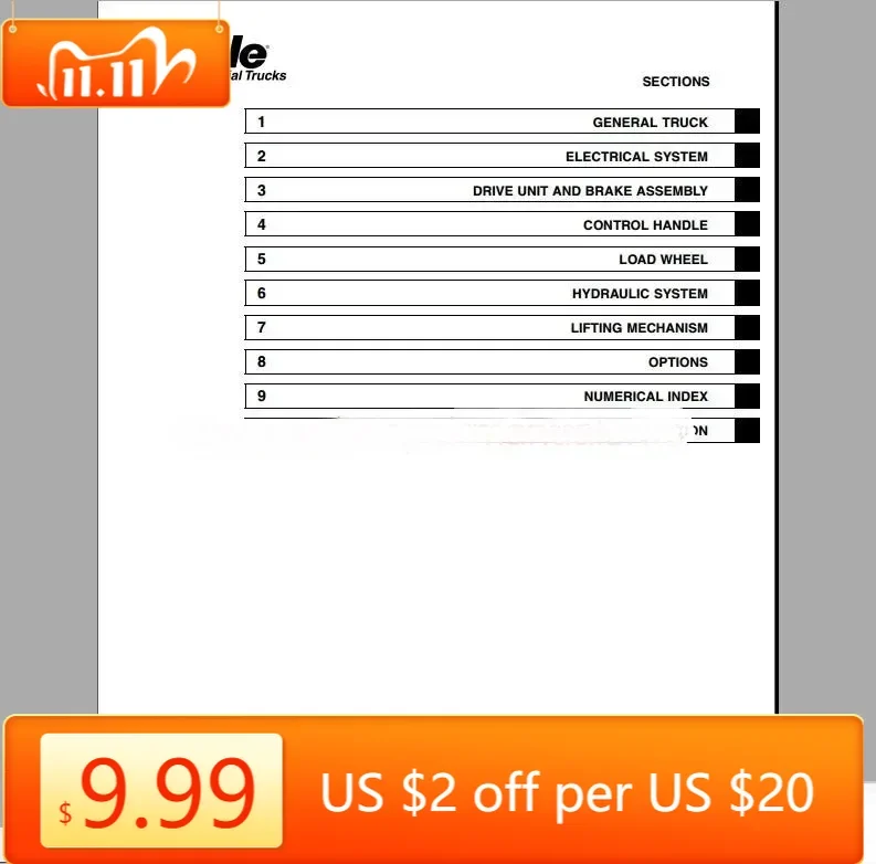 

Полный набор вилочных погрузчиков TruckEPC Yale PDF (детали и руководства)