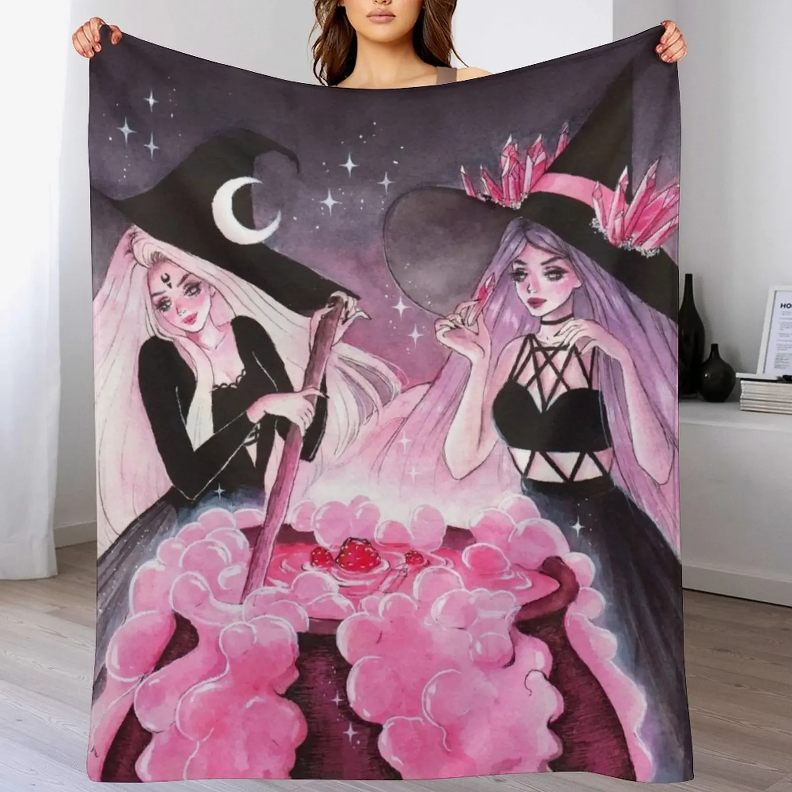 

Witching hour Throw Blanket anime sofa bed Personalized Gift Loose Blankets