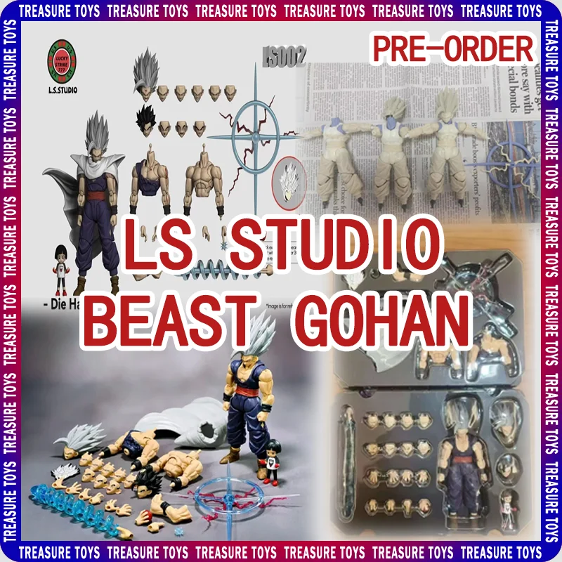 

PRE-ODER L.S.Studio Gohan Figure Dragon Ball Super Saiyan Beast Gohan Super Hero Anime Action Figures Model Kids Toys Gifts