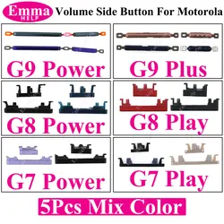 5set Power Volume Side Button Key For Motorola Moto G23 G22 G20 G13 G10 G9 G7 Plus G8 Power Lite Volume Button Power ON OFF
