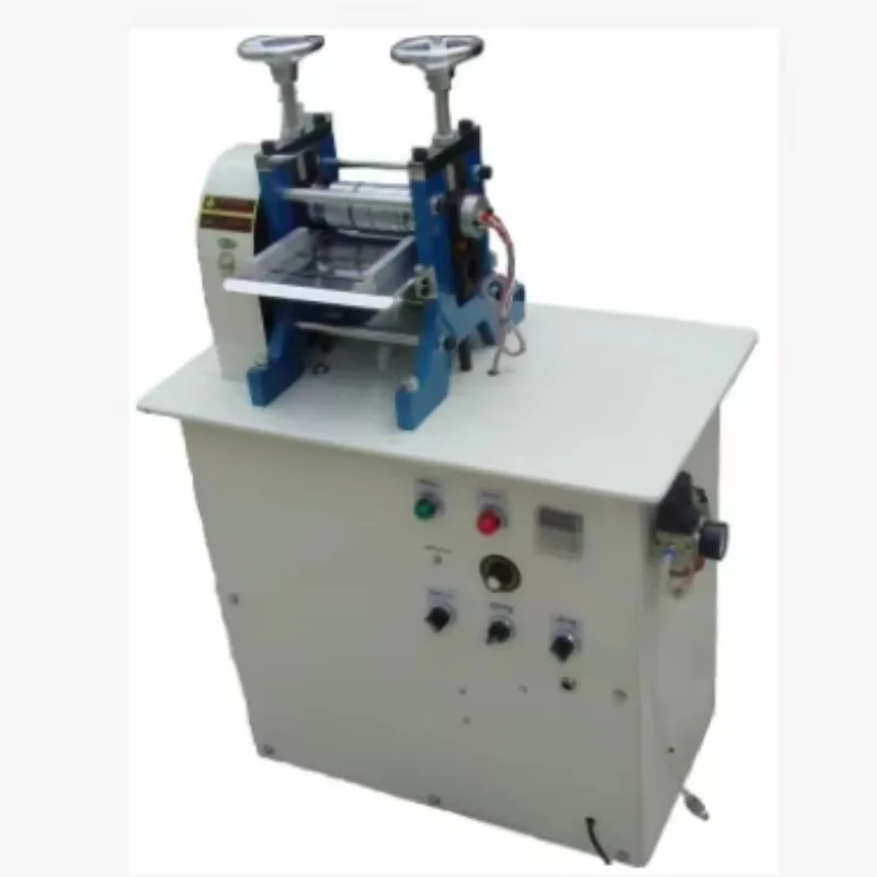 Hydraulic belt embossing machine Oil pressure roller Leather belt embossing machine
