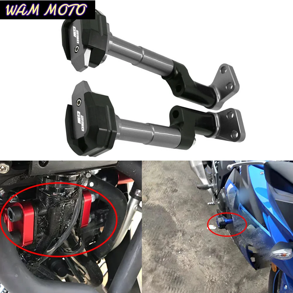 Motorcycle Frame Slider Engine Protector Guard Cover Falling For SUZUKI GSX250R GSX-250R DL250 GW250 GSX 250