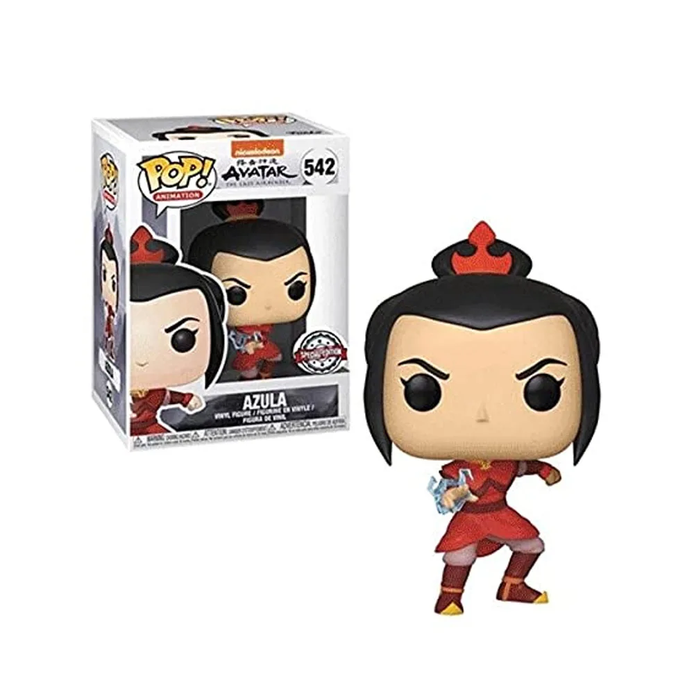 فانكو بوب الرسوم المتحركة الرمزية آخر Airbender Azula # 542 زوكو مع البرق # 838 تايل ألعاب شخصيات الحركة من الفينيل هدايا للأطفال #2