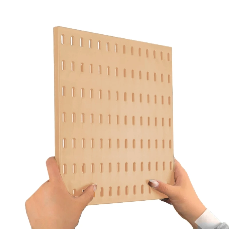 Combinação funcional Pegboard para organização parede exibição artesanato