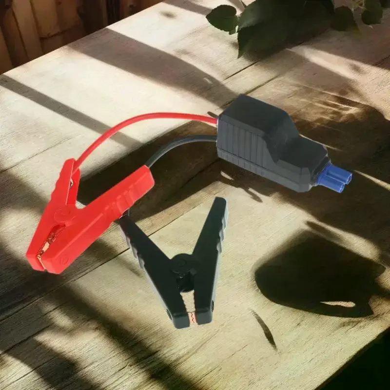 

Anti Reverse 650A Clamp Booster with 12V EC5 Plug Connector, 1Pcs Intelligent Jumper Cable Clip for Emergency Situations