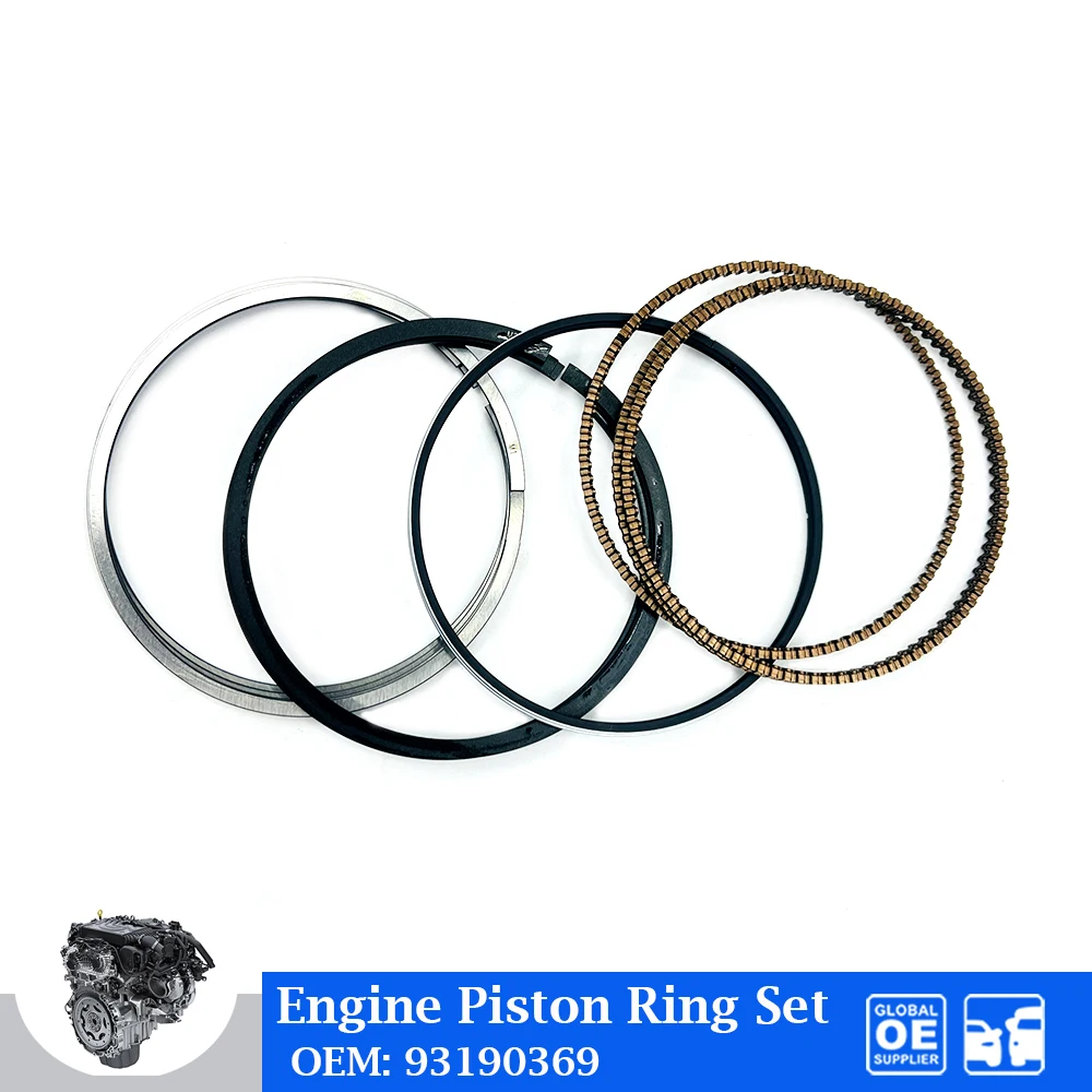 

Engine Piston Ring Set For Chevrolet Cruze Aveo 1.6L Opel Astra Auto Parts Car Accessories OEM 55568928 93190369 STD Piston Ring